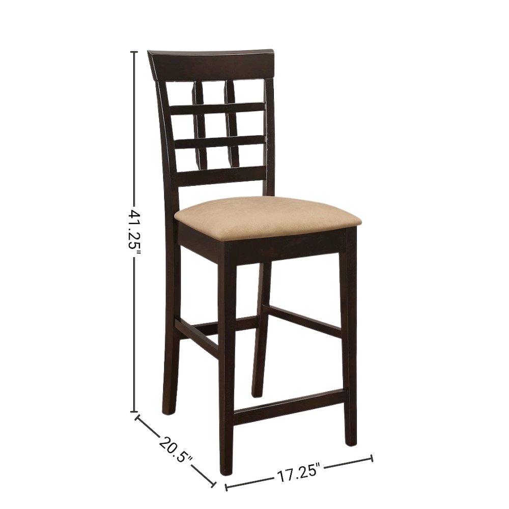 Square 51-Inch Dining Table Set for 8, Brown Dining Room Set, 9 Piece