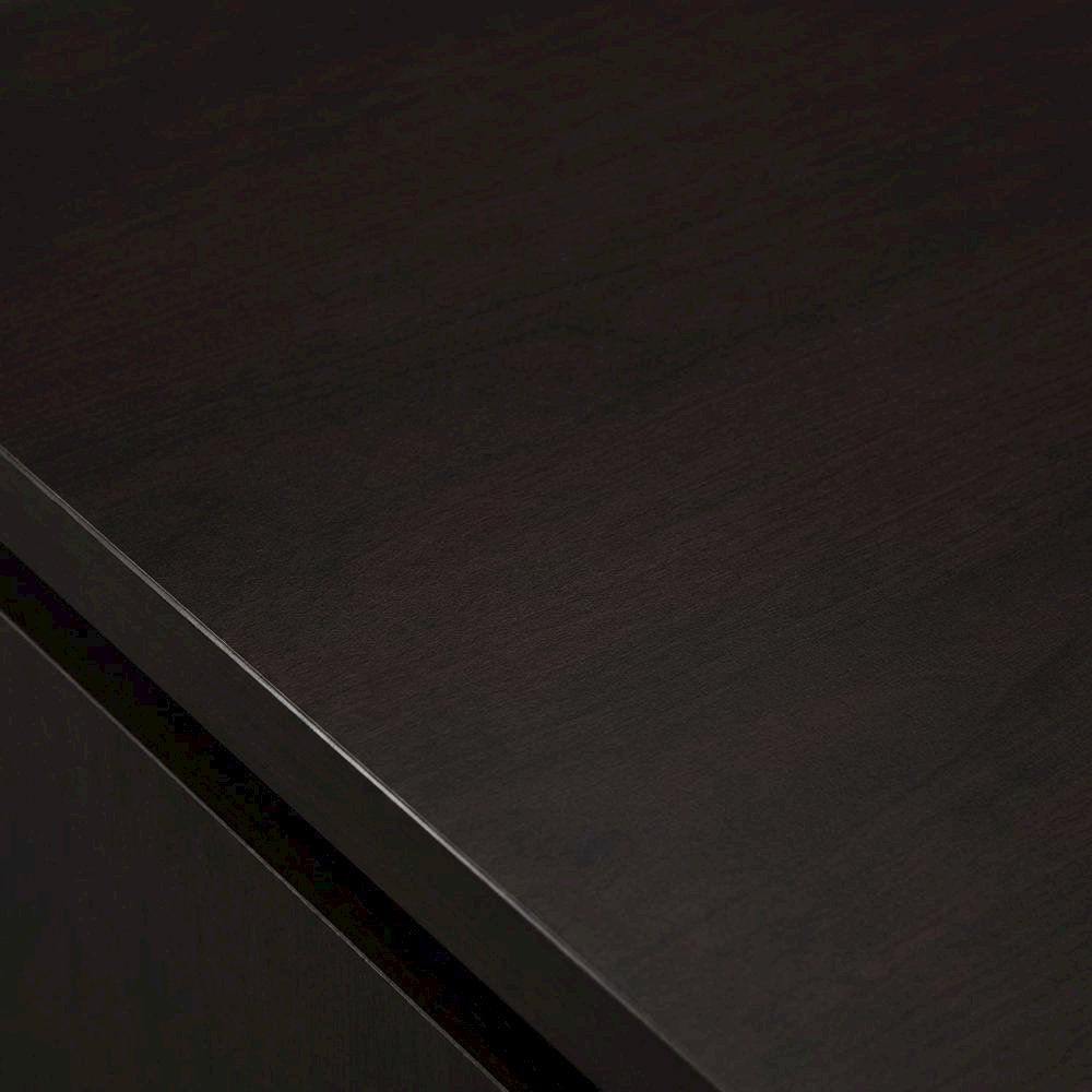 Brown 55-Inch Computer Desk With Keyboard Drawer And Transitional Style