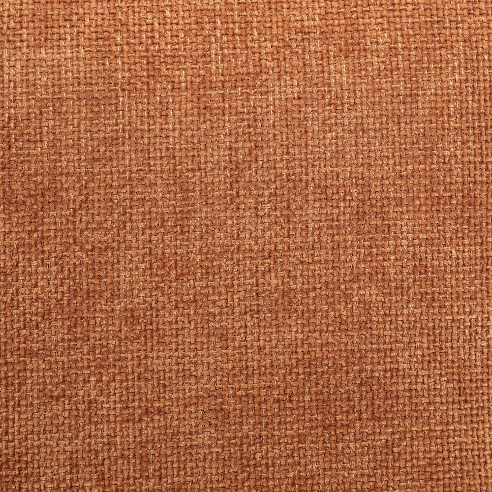 Octavia Fabric Upholstered Track Arm Accent Chair Orange