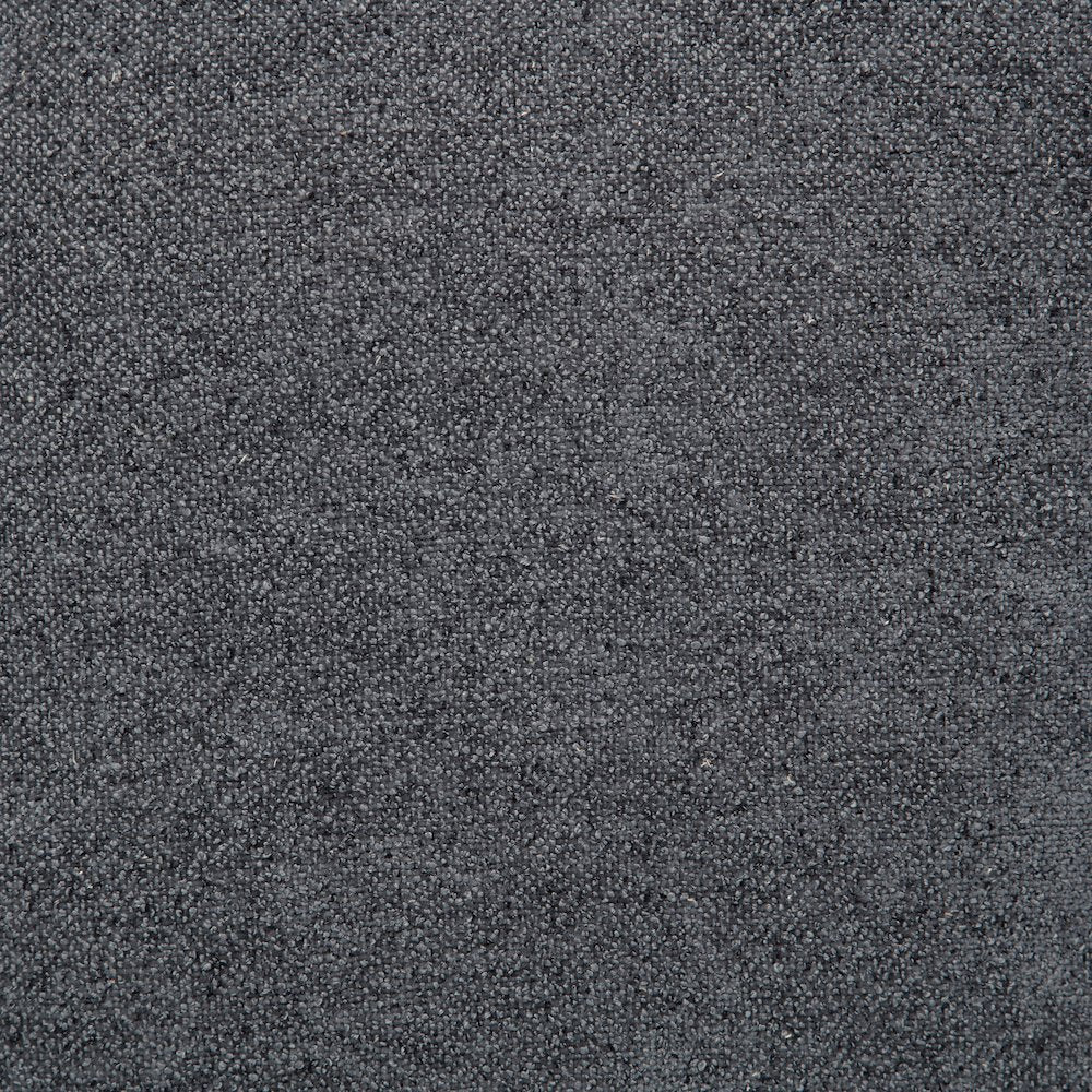 Octavia Upholstered Track Arm Accent Chair Charcoal Grey