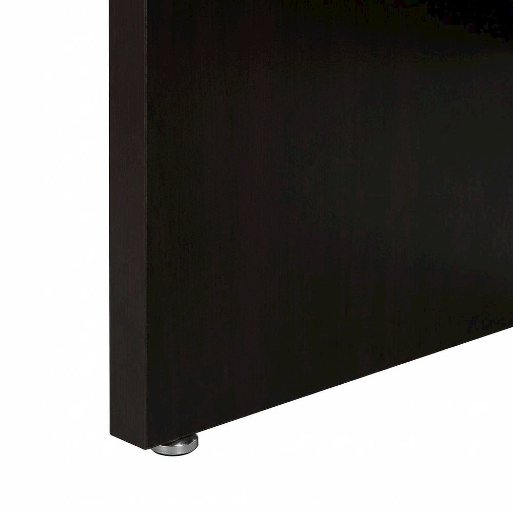 Brown 55-Inch Computer Desk With Keyboard Drawer And Transitional Style