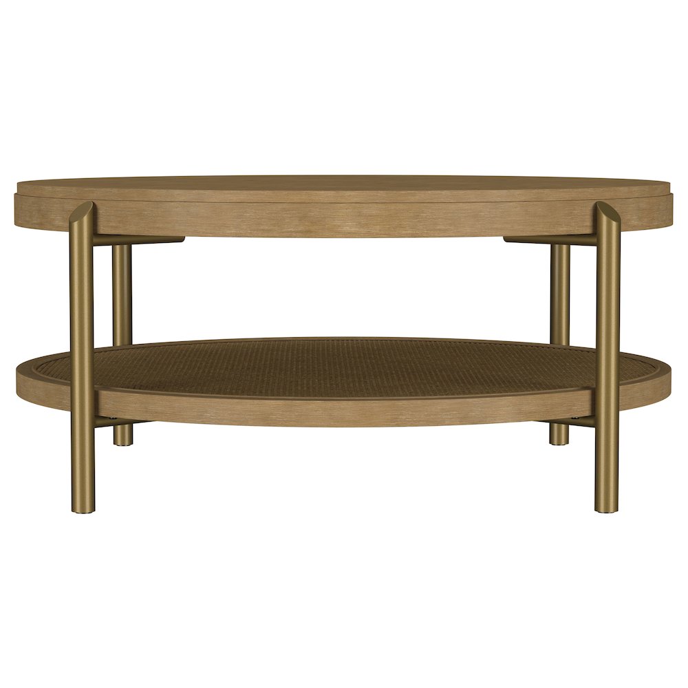 Arini 3-piece Round Coffee and End Table Set Sand Wash