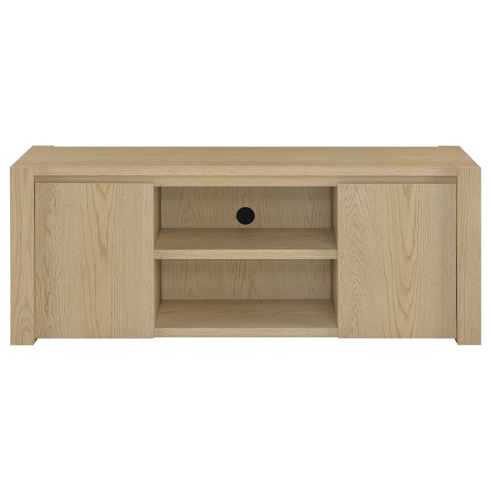 Laurelton 3-piece Entertainment Center TV Stand Light Oak