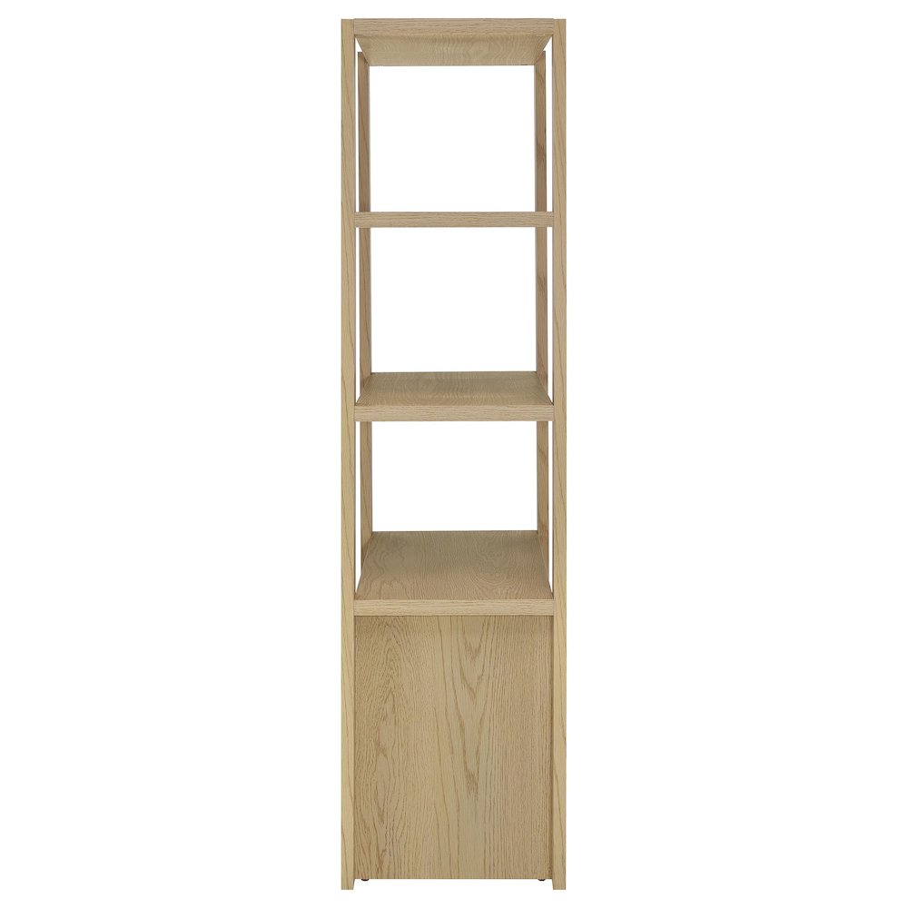 Laurelton 3-piece Entertainment Center TV Stand Light Oak