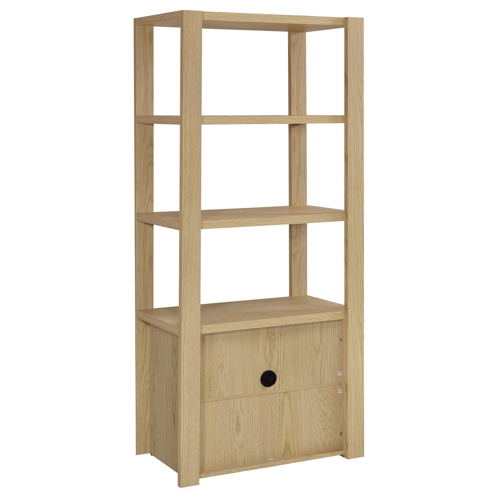 Laurelton 3-piece Entertainment Center TV Stand Light Oak