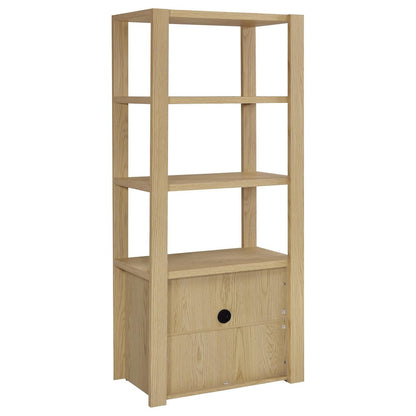 Laurelton 3-piece Entertainment Center TV Stand Light Oak