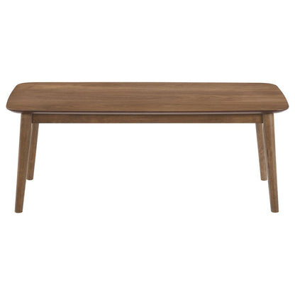 Radley 3-piece Rectangular Coffee Table Set Natural Walnut