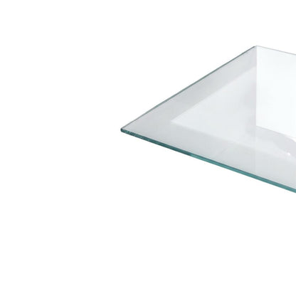 White 2-Drawer TV Stand with High Gloss Finish and Contemporary Style