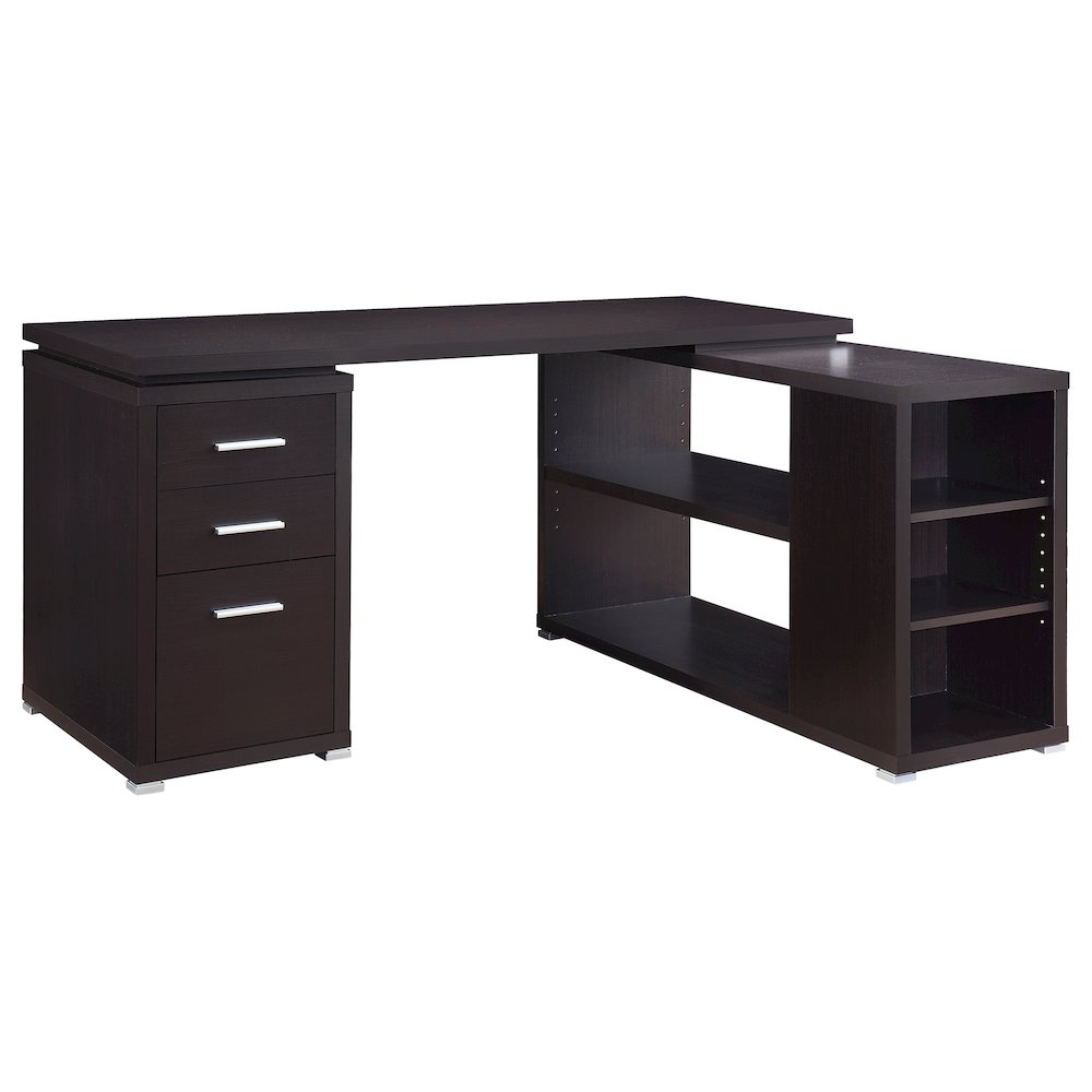 Spacious L Shaped Desk – Office Computer Desk with Drawers & Storage