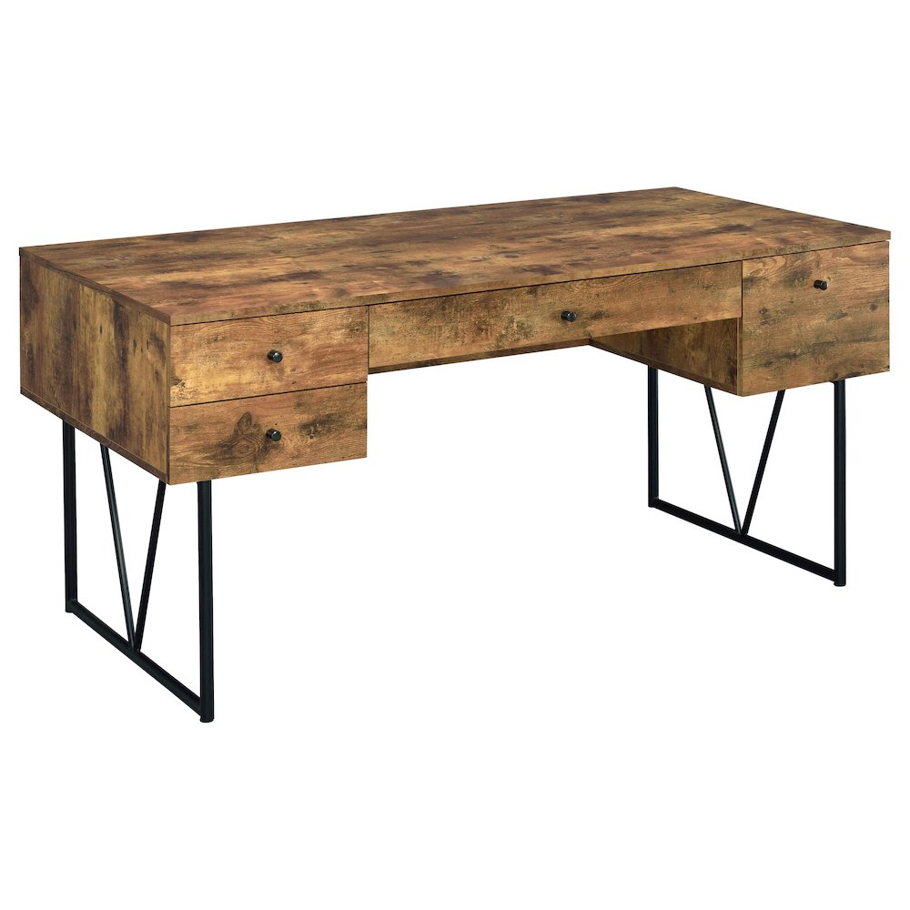 Spacious Office Desk – Computer Desk with Drawers for Home or Work
