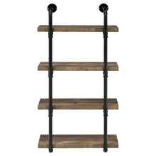 Rustic Wall Shelf – Stylish Shelves for Room Wall with Four Tiers
