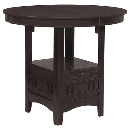 Counter Height Dining Table – Oval Bar Height Table with Extension