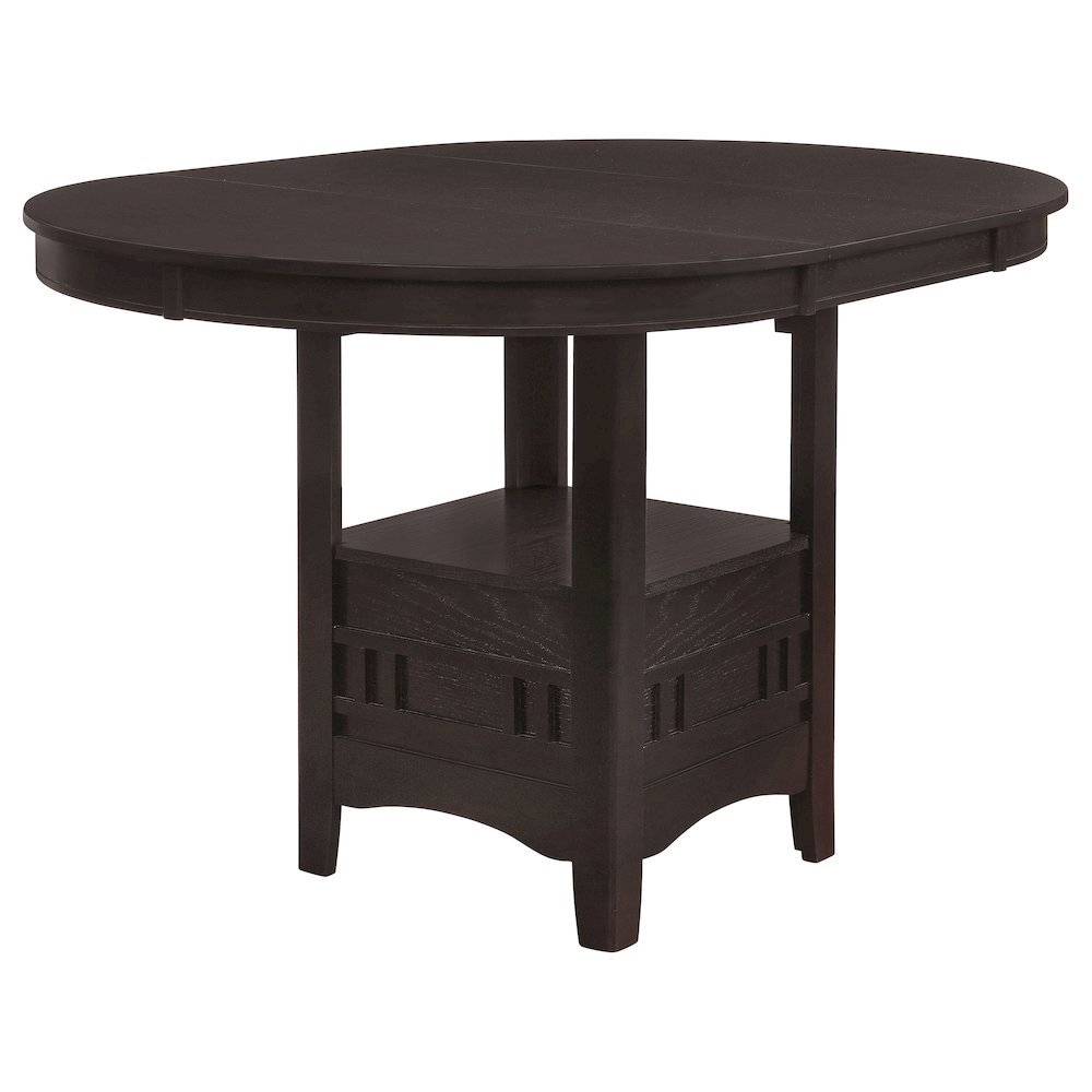 Counter Height Dining Table – Oval Bar Height Table with Extension