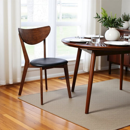 Wood Dining Chairs – Elegant Kitchen Chairs Set of 2 for Dining Table
