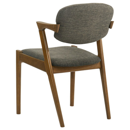 Farmhouse Dining Chairs – Wooden Kitchen Chairs Set of 2 with Padded Seat
