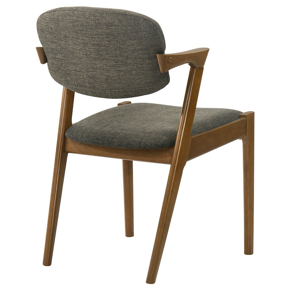 Farmhouse Dining Chairs – Wooden Kitchen Chairs Set of 2 with Padded Seat