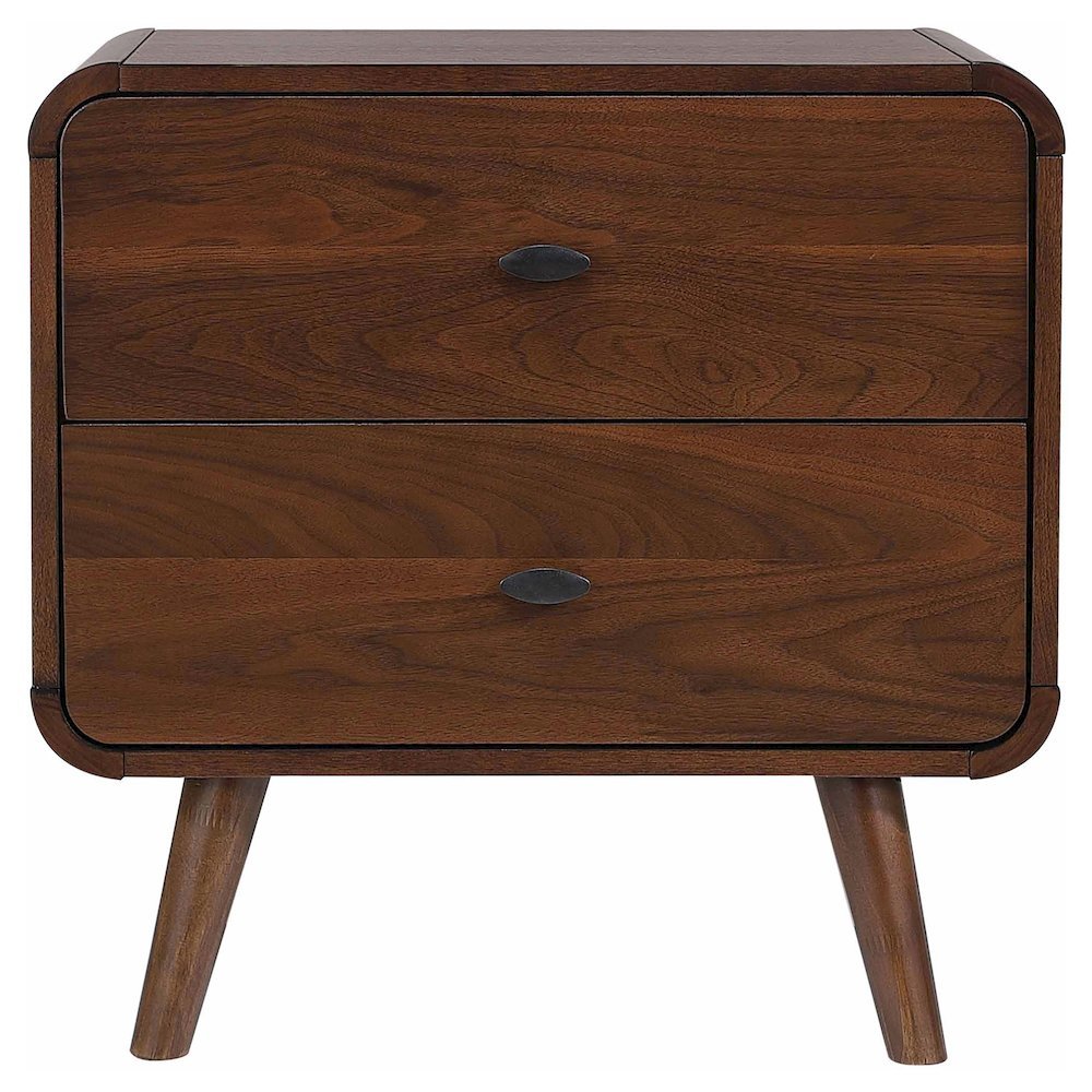 Contemporary Modern Nightstand – Stylish Bed Side Table with Storage