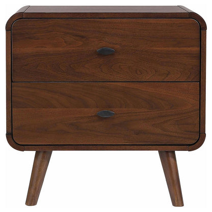 Contemporary Modern Nightstand – Stylish Bed Side Table with Storage
