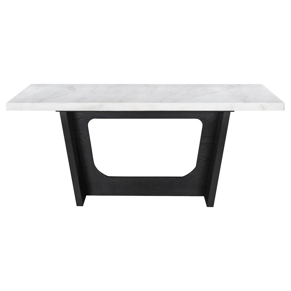 Elegant 5-Piece Marble Kitchen Table Set – Modern Dining Table & Chairs