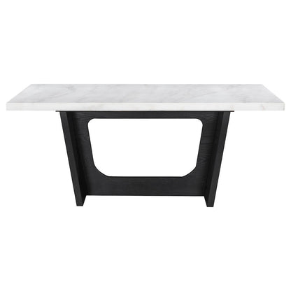 Elegant 5-Piece Marble Kitchen Table Set – Modern Dining Table & Chairs