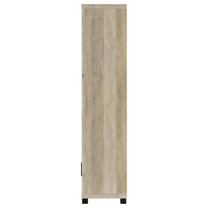 Tall Bookcase – Narrow Bookshelf with Storage for Home Organization