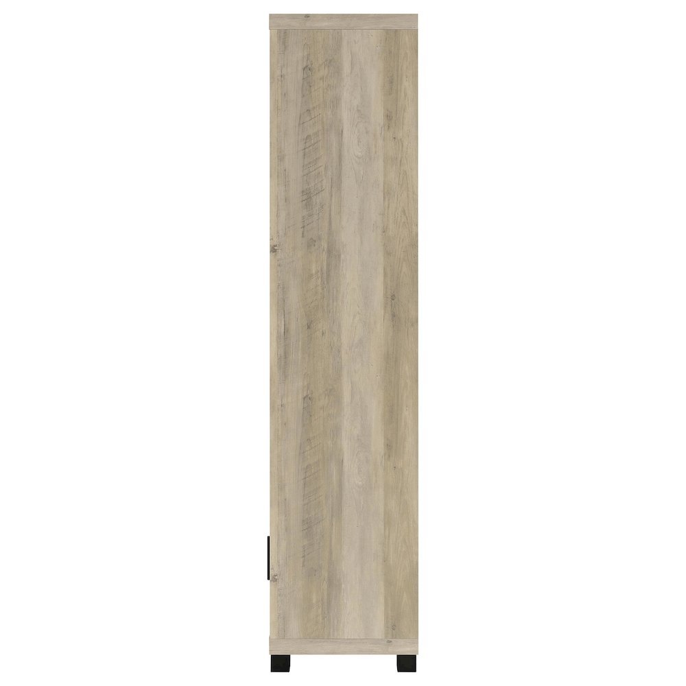 Tall Bookcase – Narrow Bookshelf with Storage for Home Organization