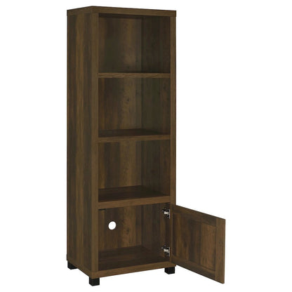Tall Green Bookcase – Cube Storage Organizer with Three Spacious Shelves