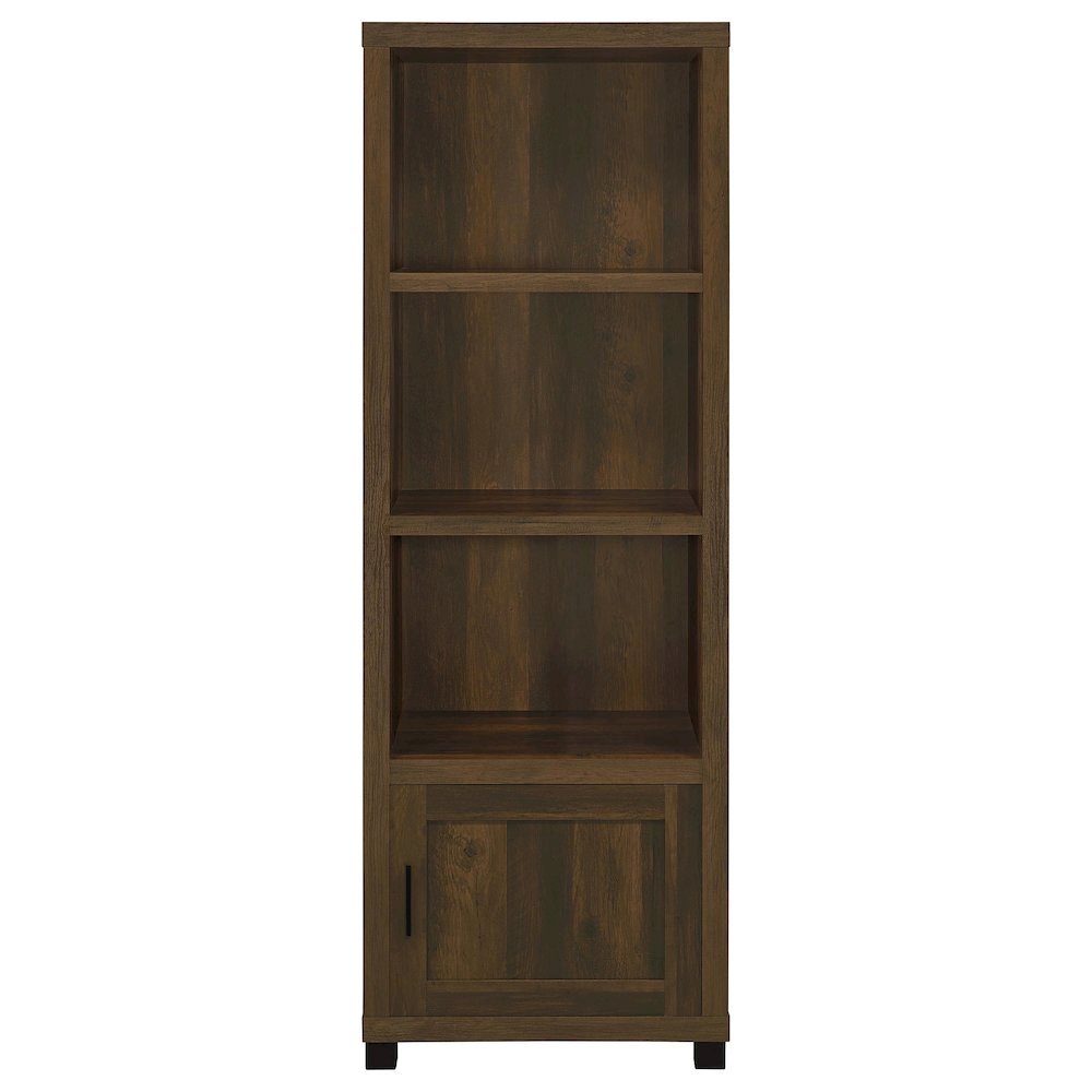Tall Green Bookcase – Cube Storage Organizer with Three Spacious Shelves