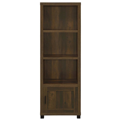 Tall Green Bookcase – Cube Storage Organizer with Three Spacious Shelves