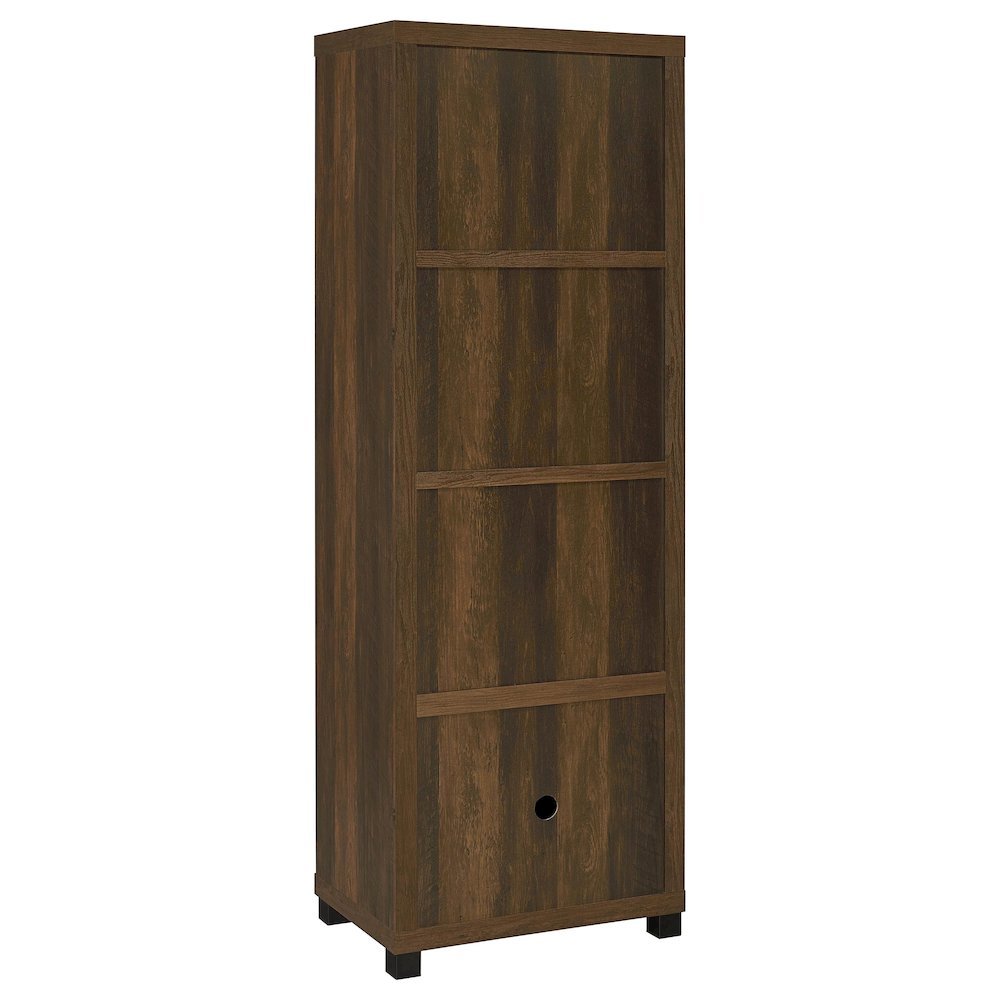 Tall Green Bookcase – Cube Storage Organizer with Three Spacious Shelves