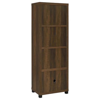 Tall Green Bookcase – Cube Storage Organizer with Three Spacious Shelves