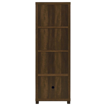 Tall Green Bookcase – Cube Storage Organizer with Three Spacious Shelves