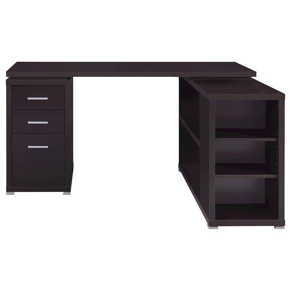 Spacious L Shaped Desk – Office Computer Desk with Drawers & Storage