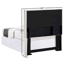 Beige Upholstered Twin Headboard, Modern Bed Headboard for Dorm Rooms
