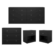 4-Piece Bedroom Set with Timeless Style and Durable Hardware
