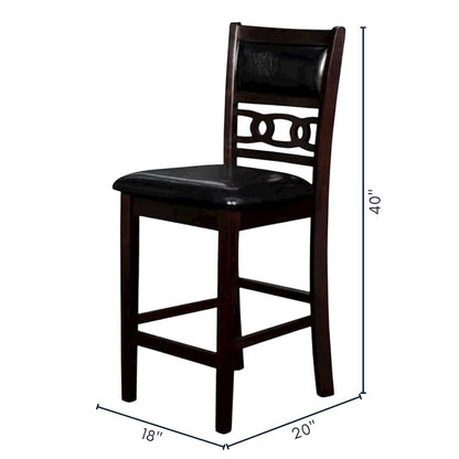 5-Piece Transitional Gray Wood Dining Set with Chairs for Modern Homes