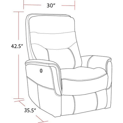 Truffle Recliner Nursery Glider Set – Elegant Boucle Chairs for Comfort