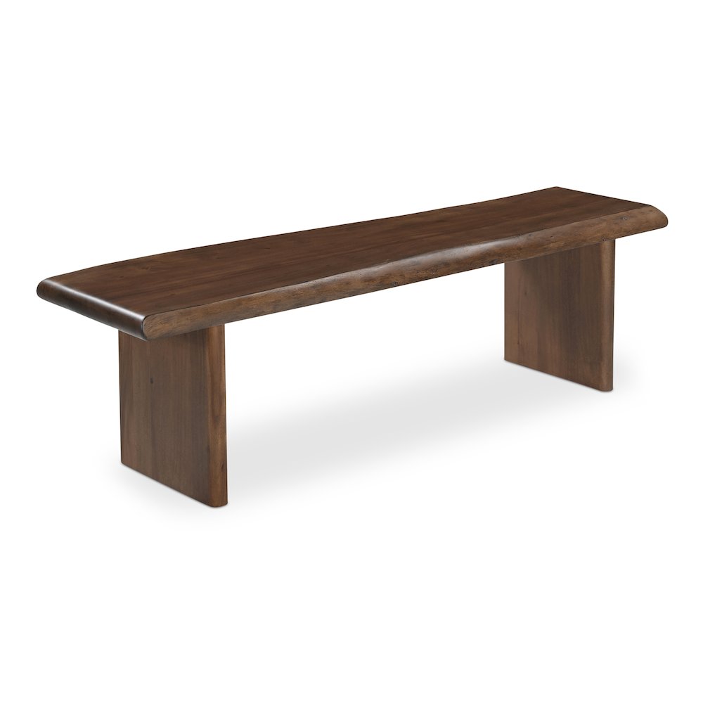 Lila Dining Bench Large Brown