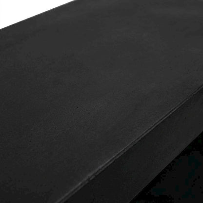 Fiber-Reinforced Concrete Outdoor Bench with Contemporary Profile for Entryway