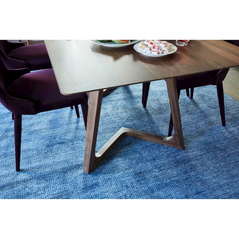 Godenza Rectangular Dining Table Brown