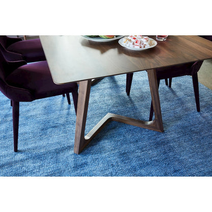 Godenza Rectangular Dining Table Brown