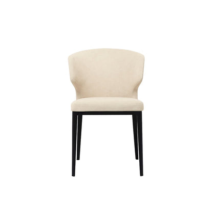 Delaney Dining Chair Warm Beige-Set of Two