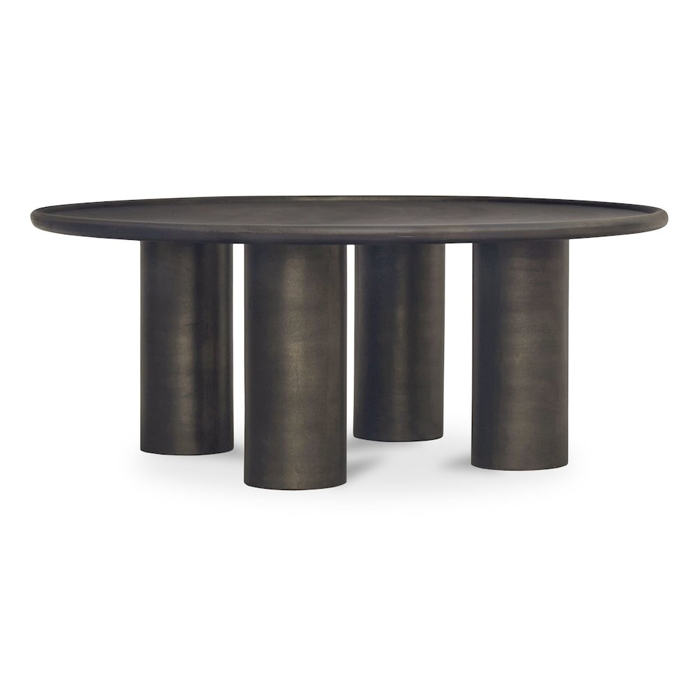 Deacon Outdoor Coffee Table Deep Bronze