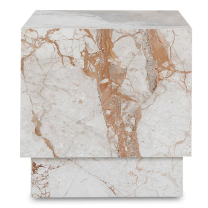Layla Side Table Breccia Marble