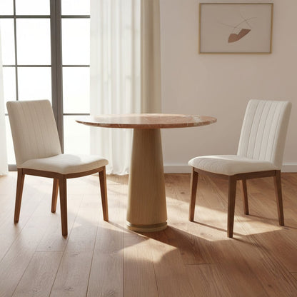 Demi Dining Chair Cream-Set of Two