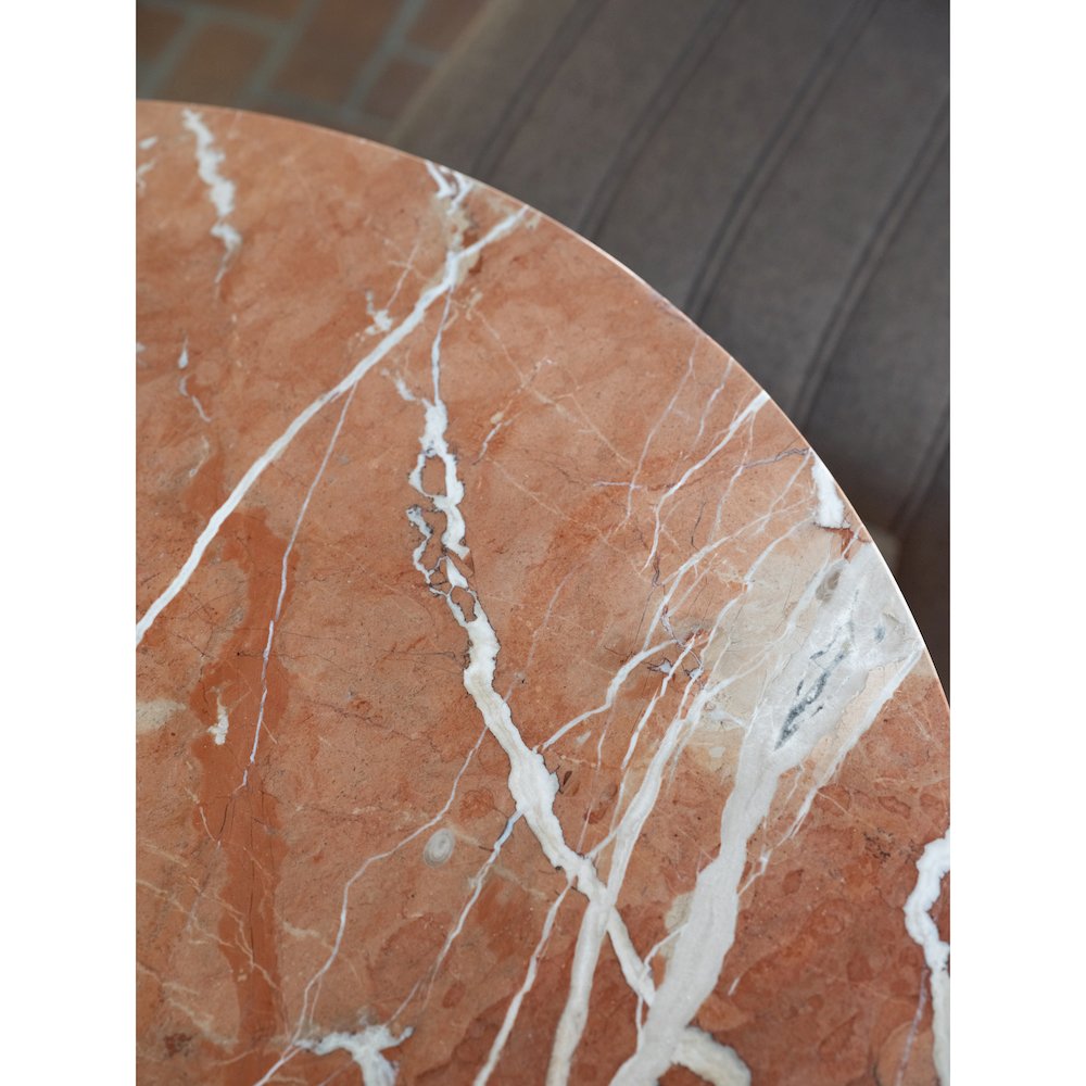 Sage Cafe Table Rosso Alicante Red Marble