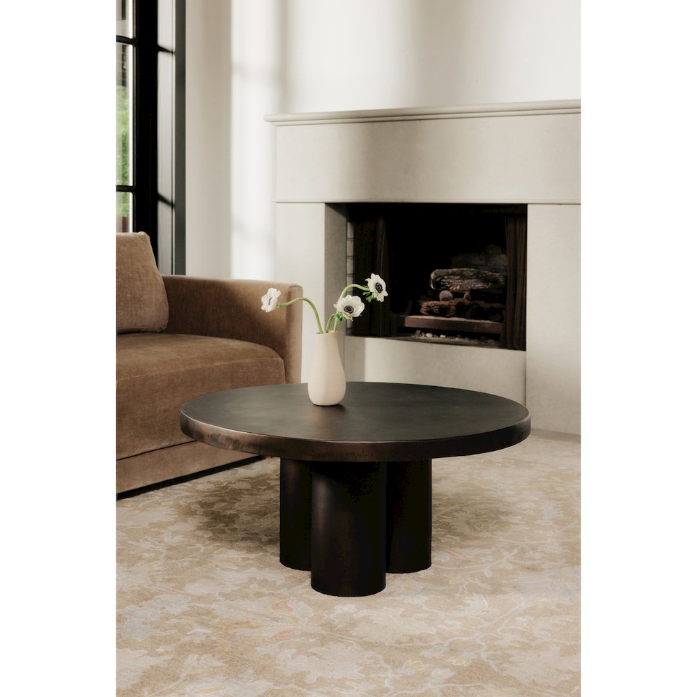 Logan Outdoor Coffee table Black