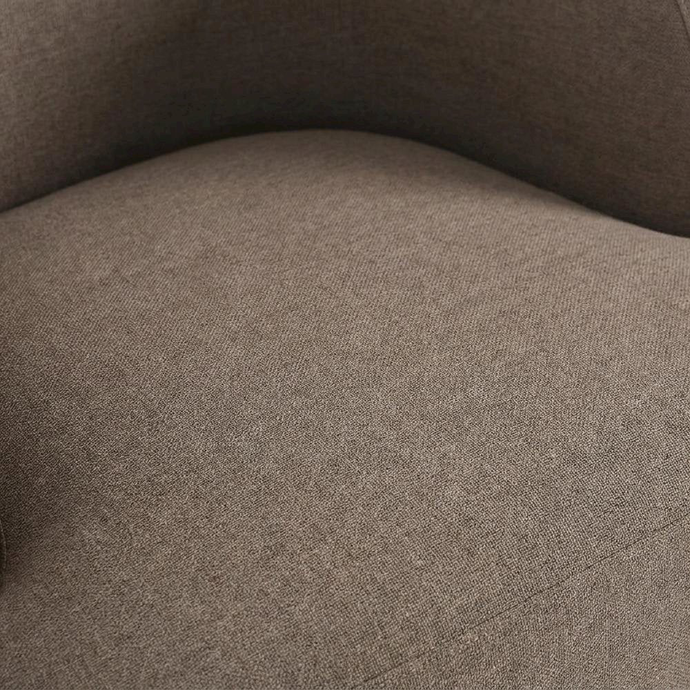 Fabric Upholstered Swivel Accent Chair with Contemporary Style for Living Room