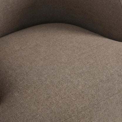 Fabric Upholstered Swivel Accent Chair with Contemporary Style for Living Room