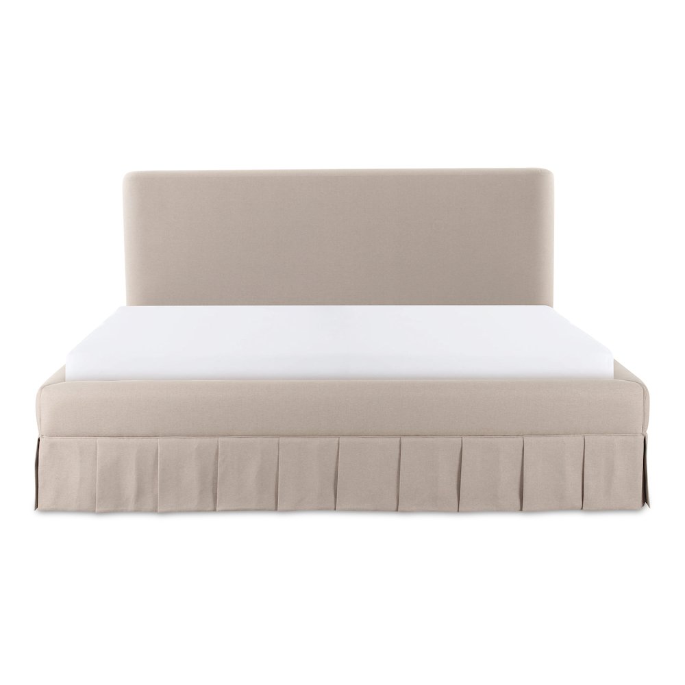 Maren King Bed Beige
